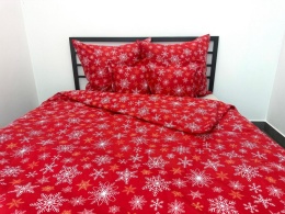 Pościel Świąteczna - 160x200cm - 100% Bawełna