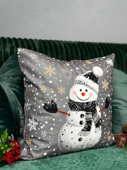 Poszewka świąteczna - 45x45cm - Welur - 2szt