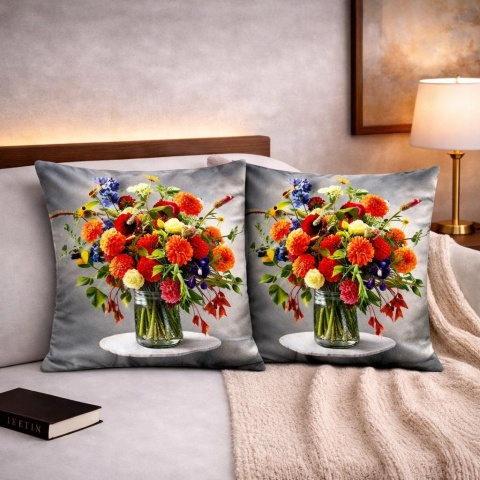 2x Poszewka 40x40cm welurowa dekoracyjna