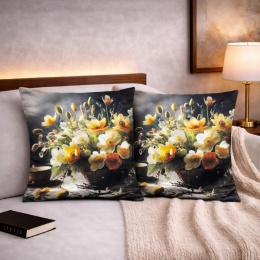 2x Poszewka 40x40cm welurowa dekoracyjna