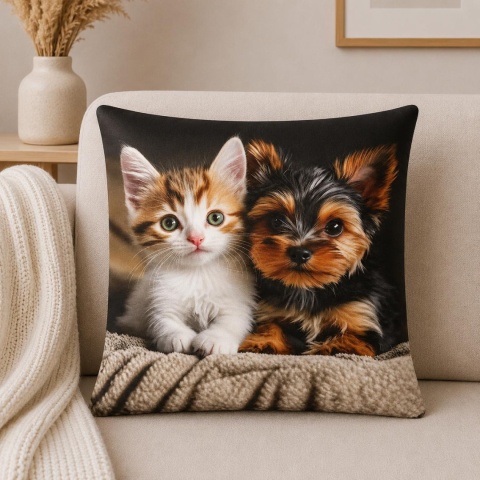 2x Poszewka 40x40cm welurowa dekoracyjna