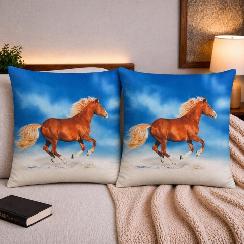 2x Poszewka 40x40cm welurowa dekoracyjna