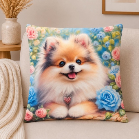 2x Poszewka 40x40cm welurowa dekoracyjna