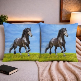 2x Poszewka 40x40cm welurowa dekoracyjna