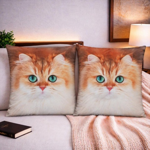 2x Poszewka 40x40cm welurowa dekoracyjna