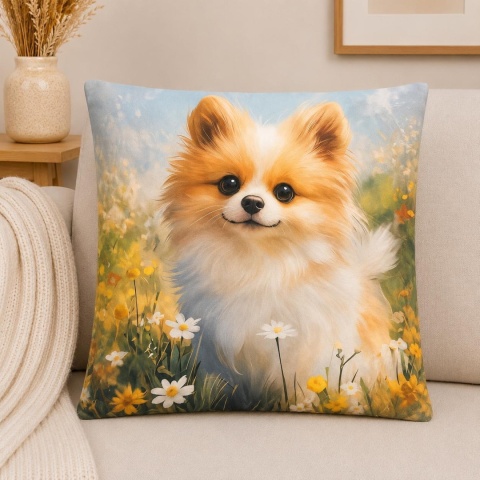 2x Poszewka 40x40cm welurowa dekoracyjna