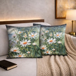 2x Poszewka 40x40cm welurowa dekoracyjna