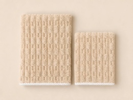 Zestaw 2szt. ręcznik kąpielowy mikrofibra 50x90cm i 70x140cm